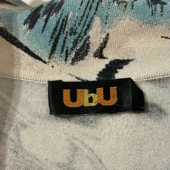 UbU Artsy Butterfly Wing Zip Up Jacket Size XS - Picture 3 of 4